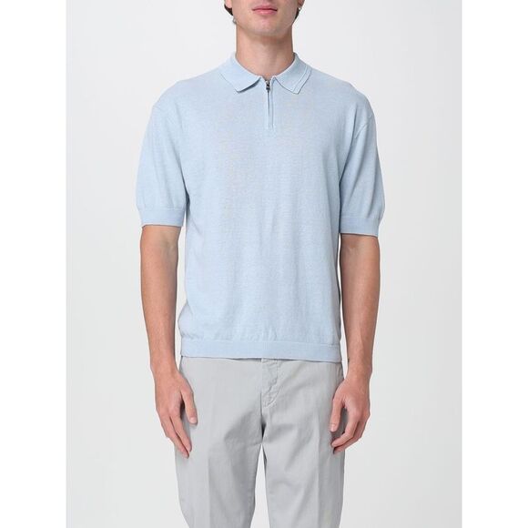Armani Exchange Polo Shirt Men Gnawed Blue
